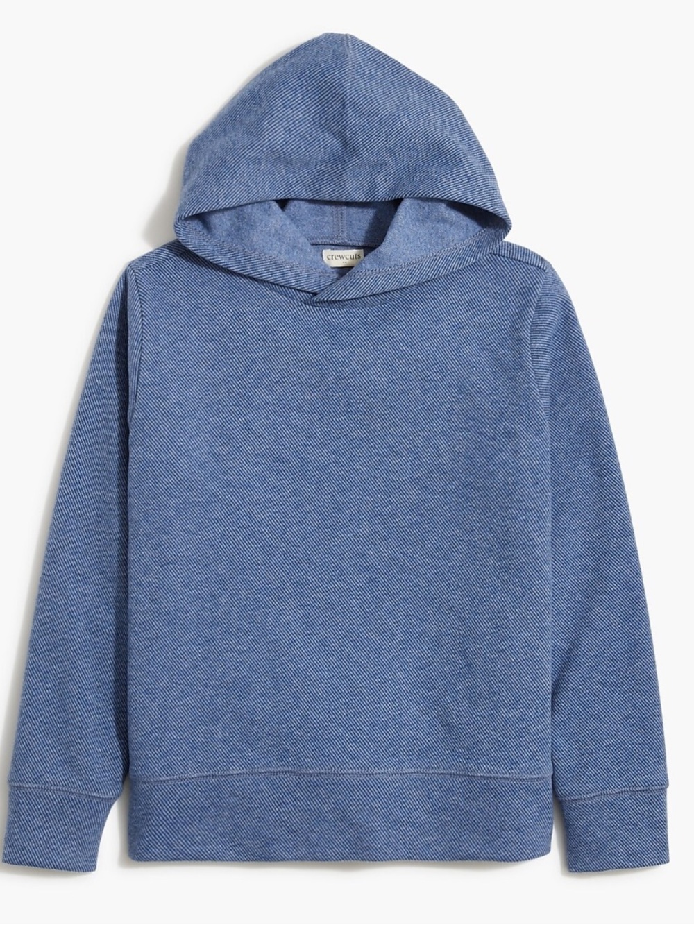 NWT J Crew Crewcuts Boys Knit Hoodie Size: L (10-11) Color: Blue Gray Heather